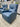 Palliser Navy Leather Recliner