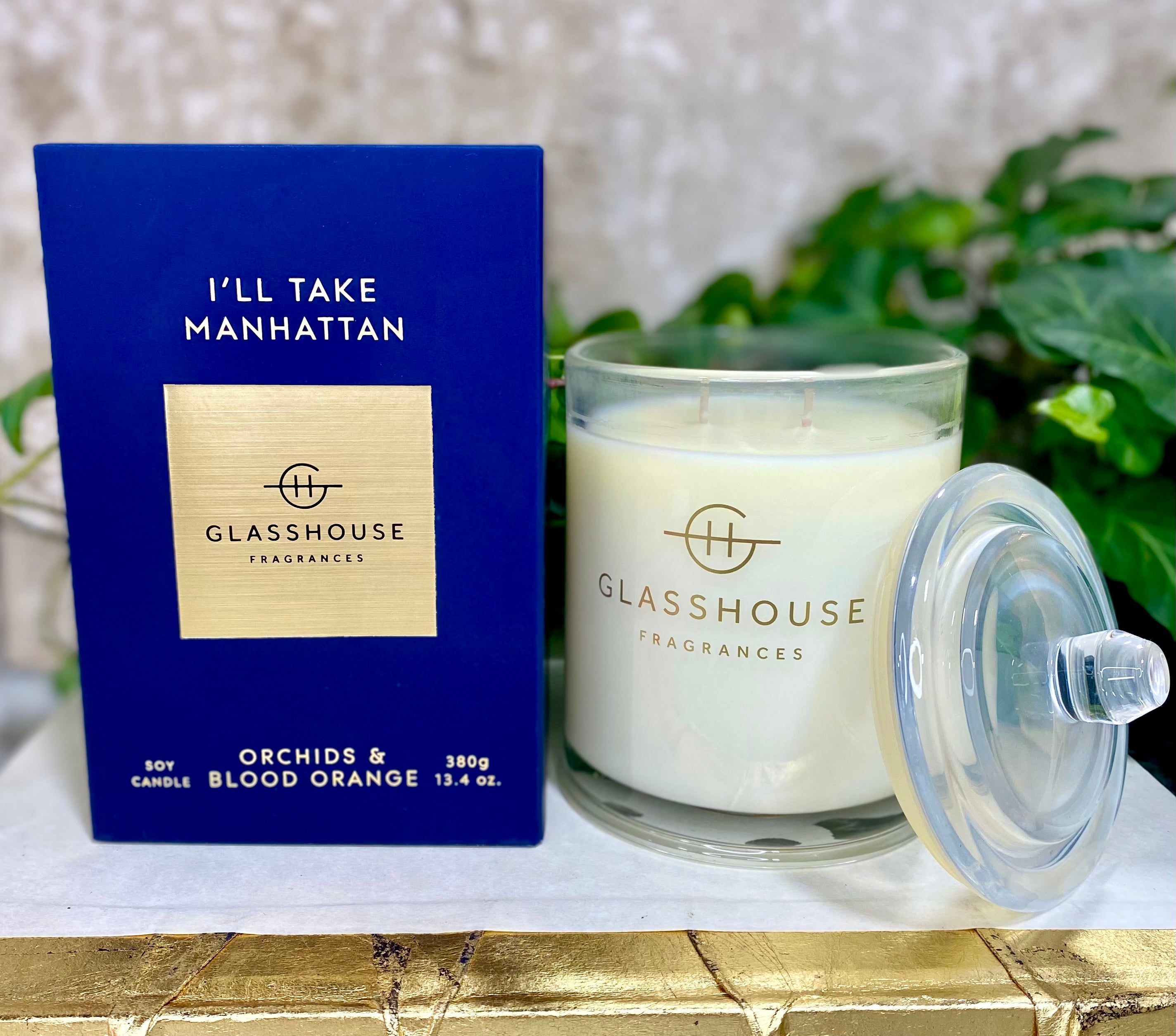 Glasshouse “I'll Take Manhattan” candle 13.4 oz.