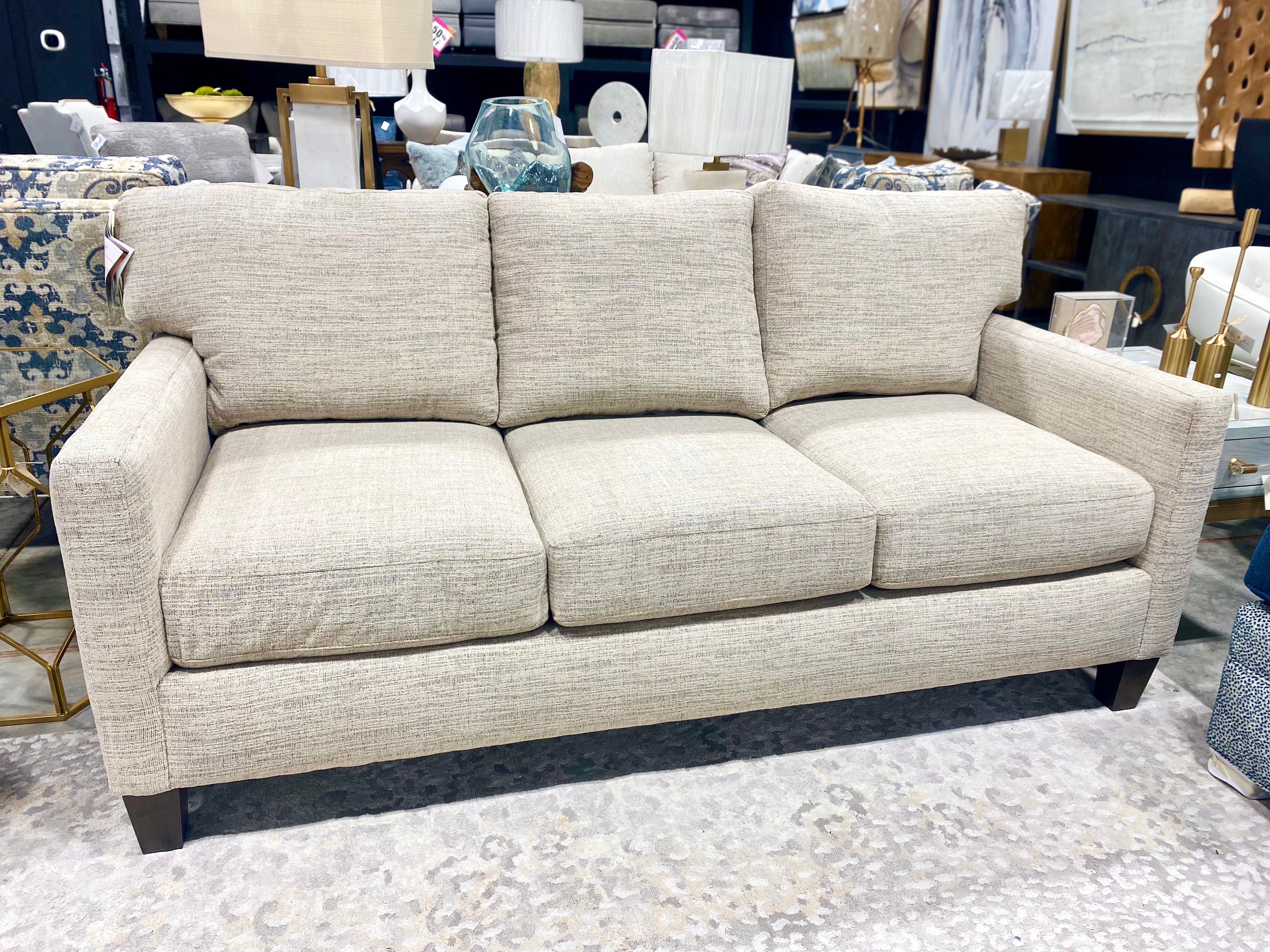 Craftmaster Beige Textured Sofa
