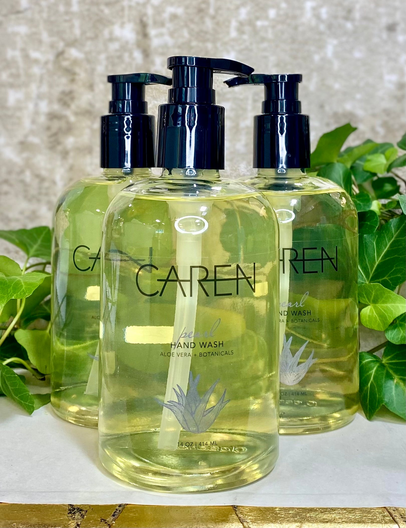 Caren “navy” hand soap