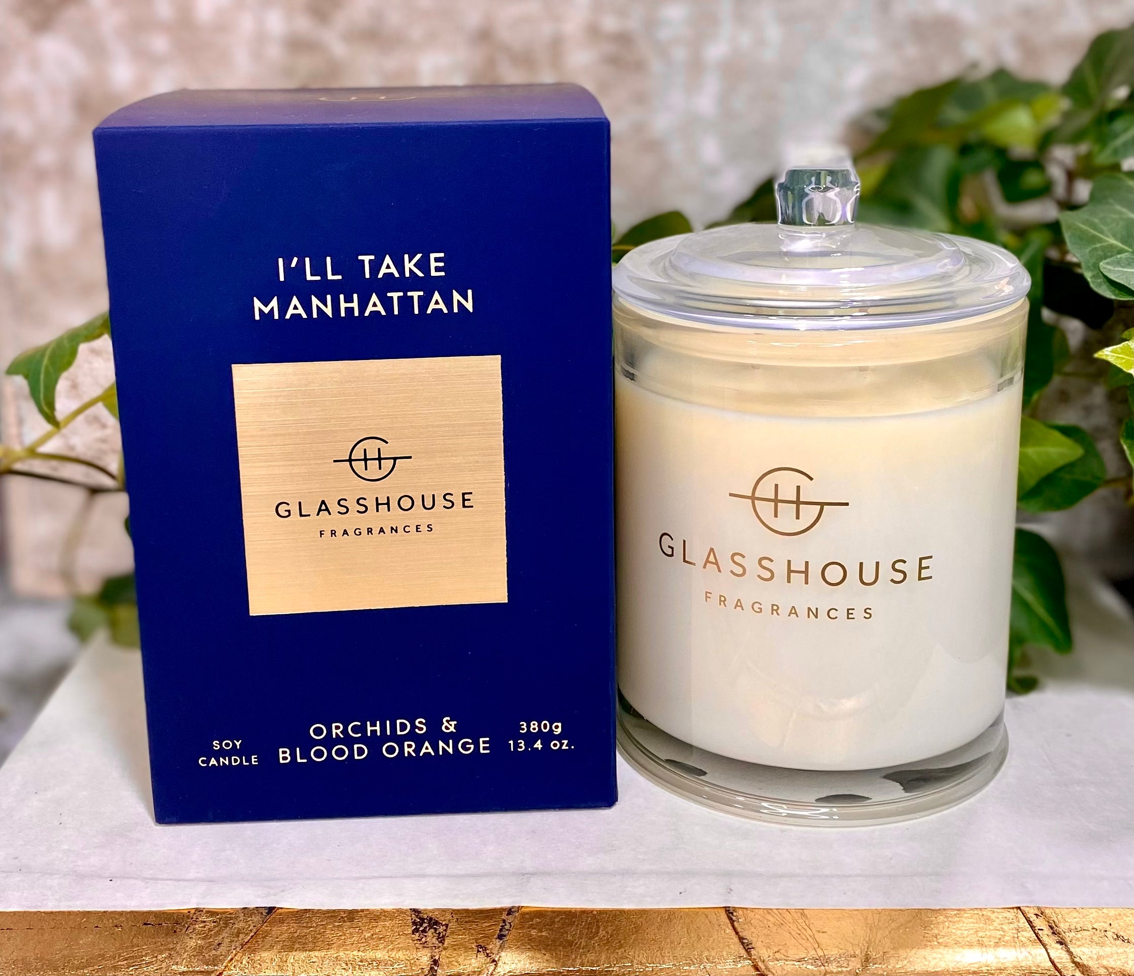 Glasshouse “I'll Take Manhattan” candle 13.4 oz.