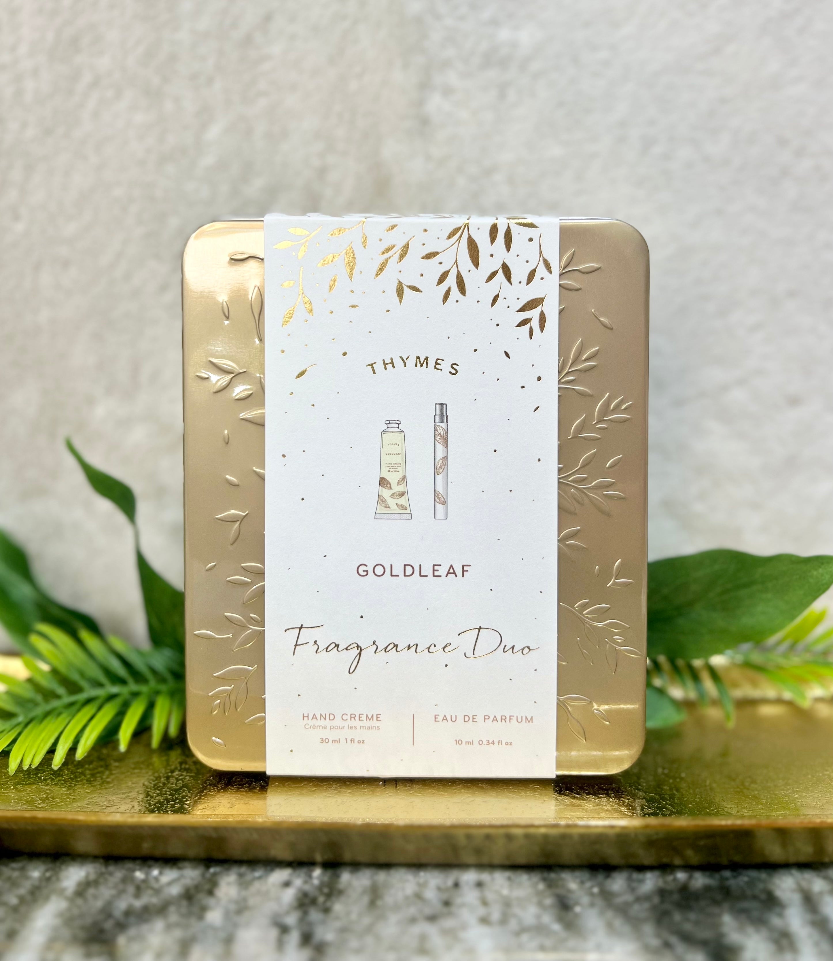 Thymes “Goldleaf” Fragrance Duo