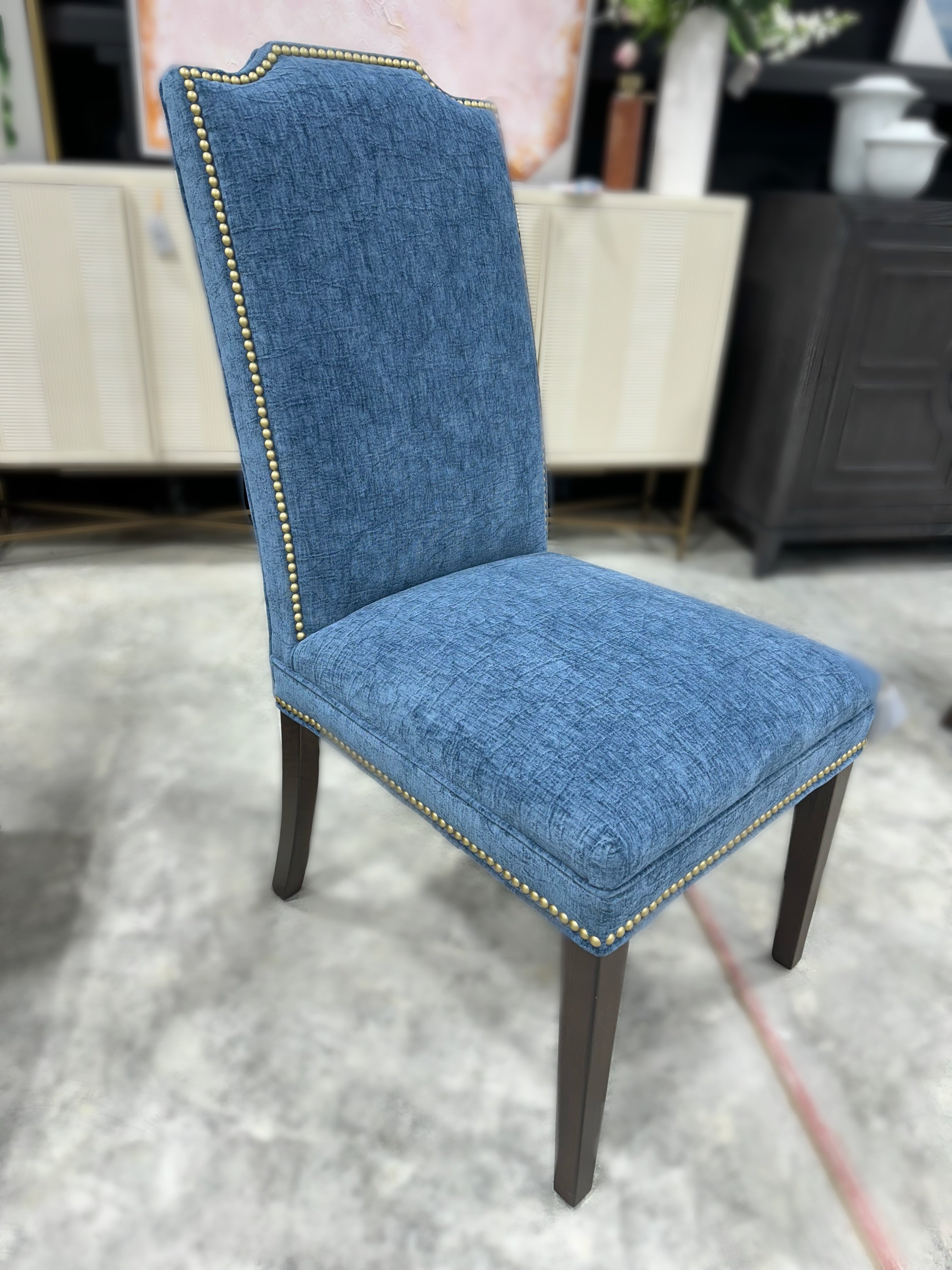 Fairfield Blue Dining Chair