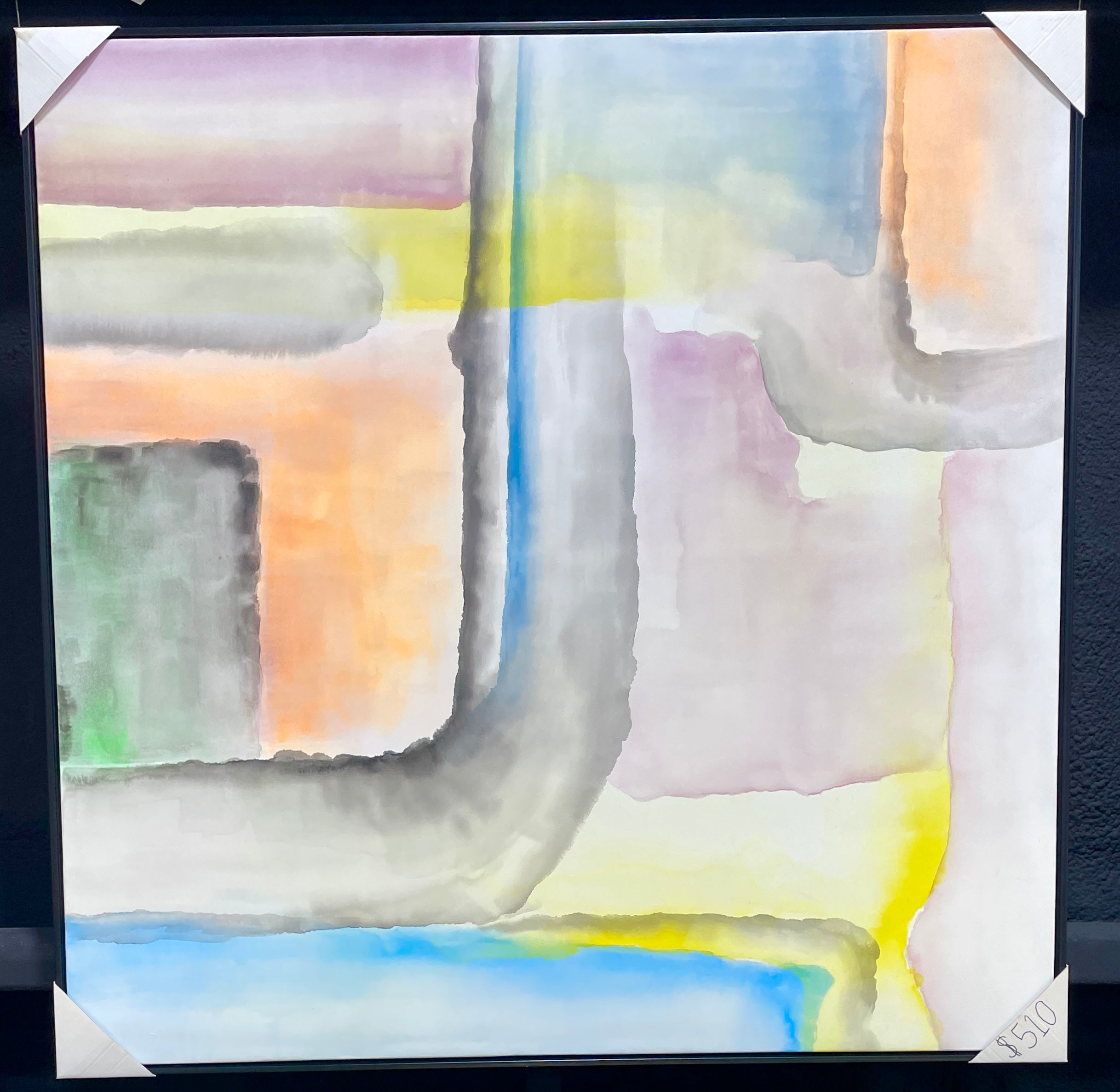 Watercolor Abstract Wall Art