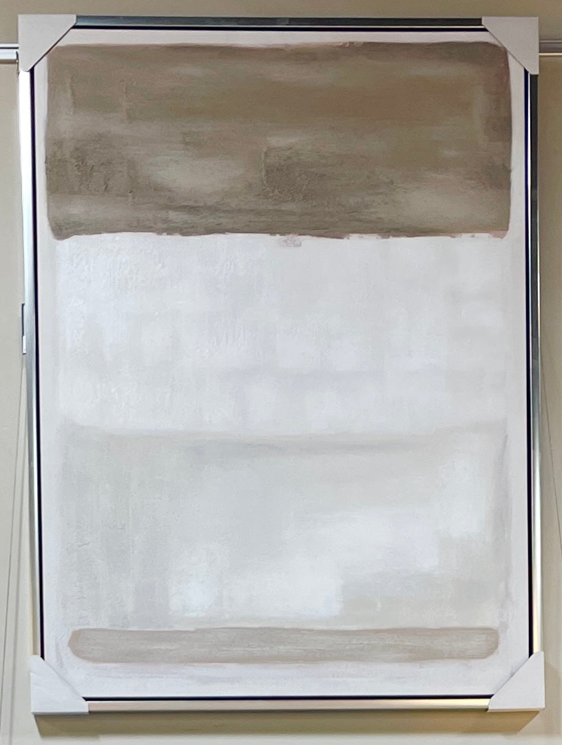 Neutral Calm Abstract Wall Art