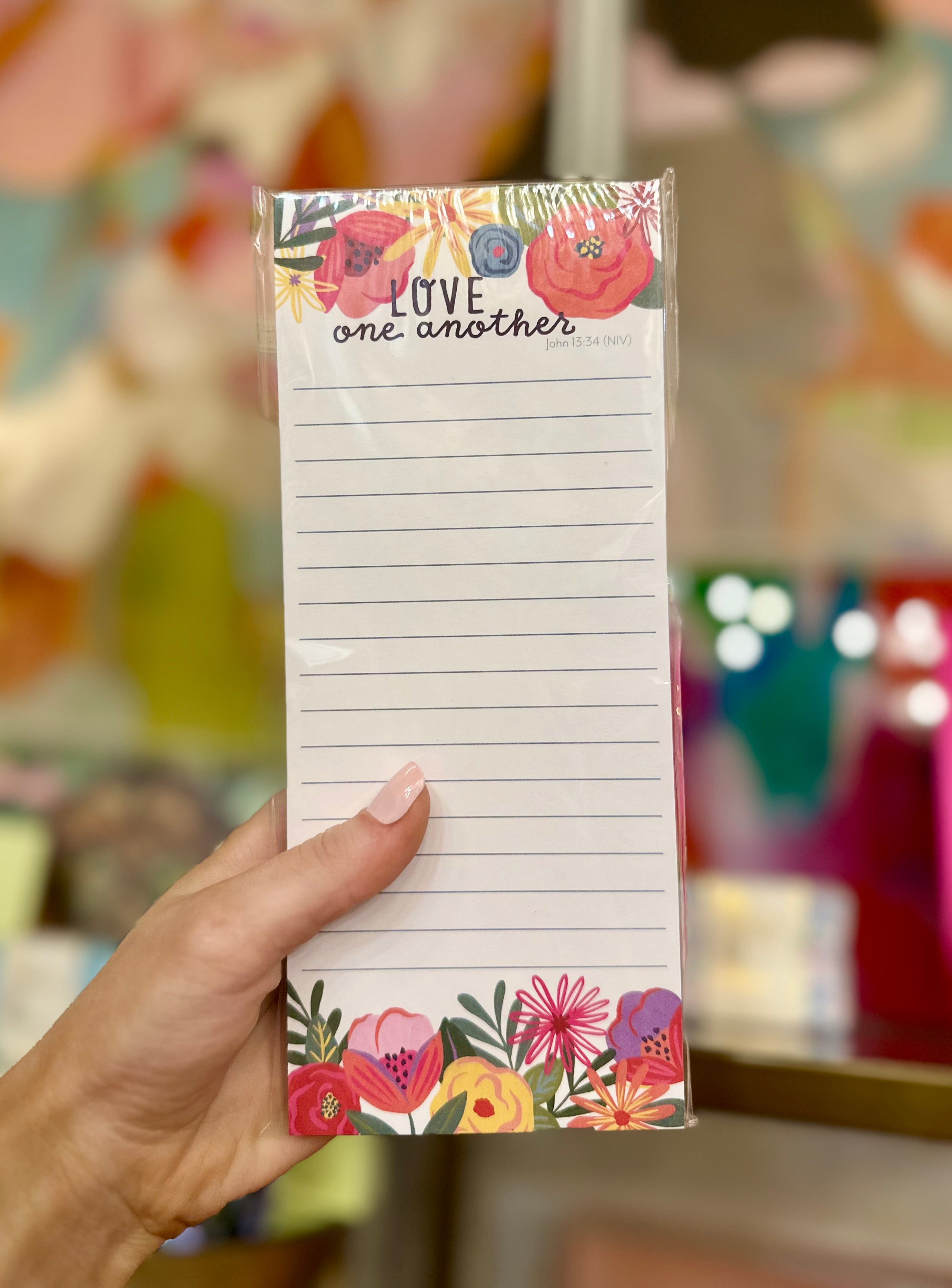 Bright Floral Notepad