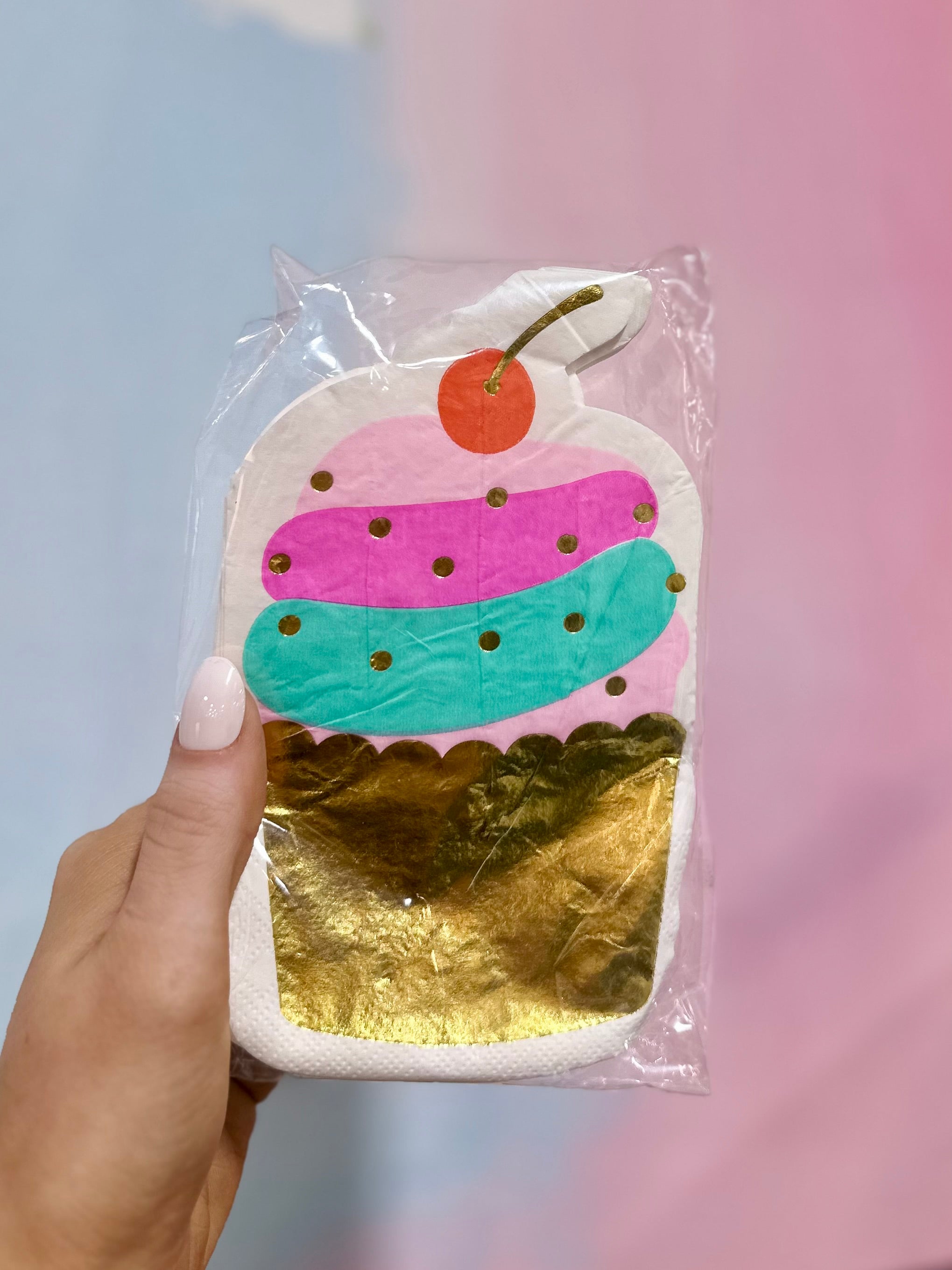 Cupcake napkins