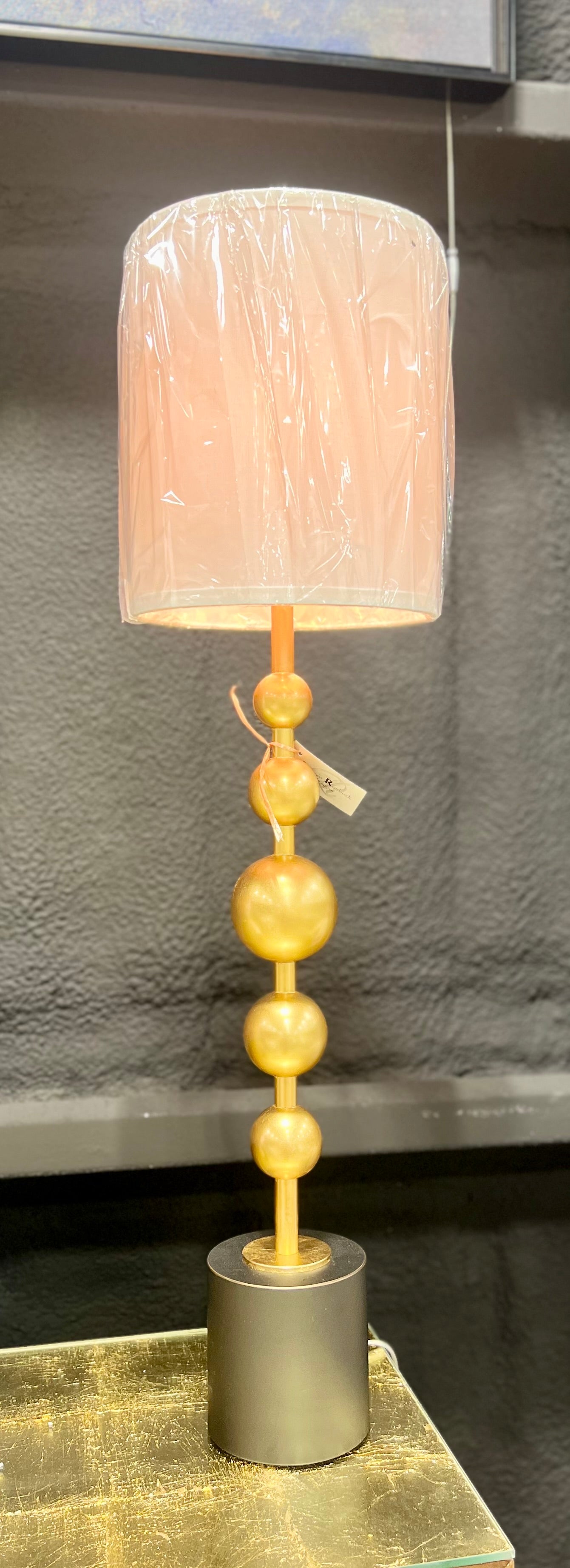 Slim Gold Table Lamp