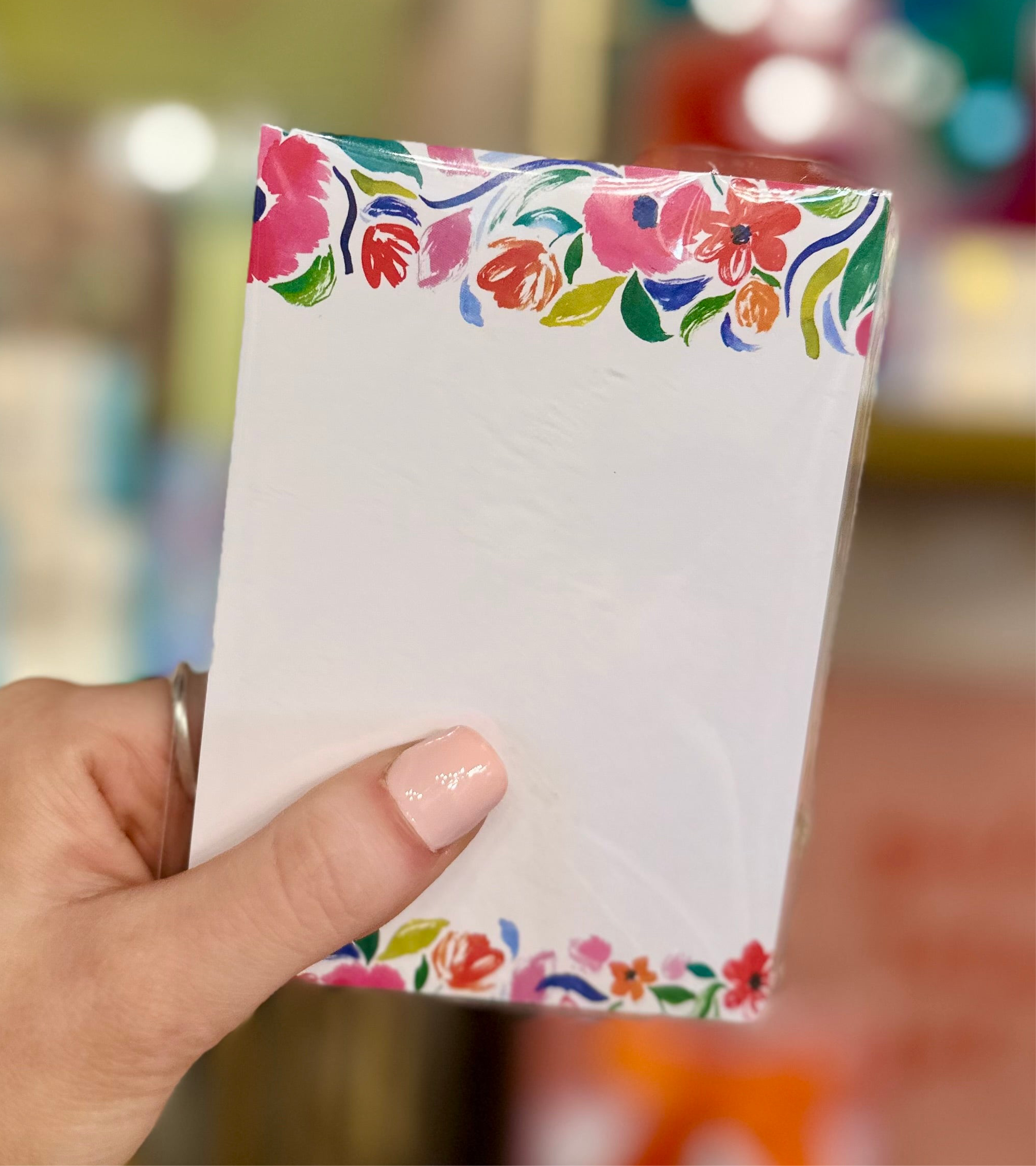 Floral Notepad