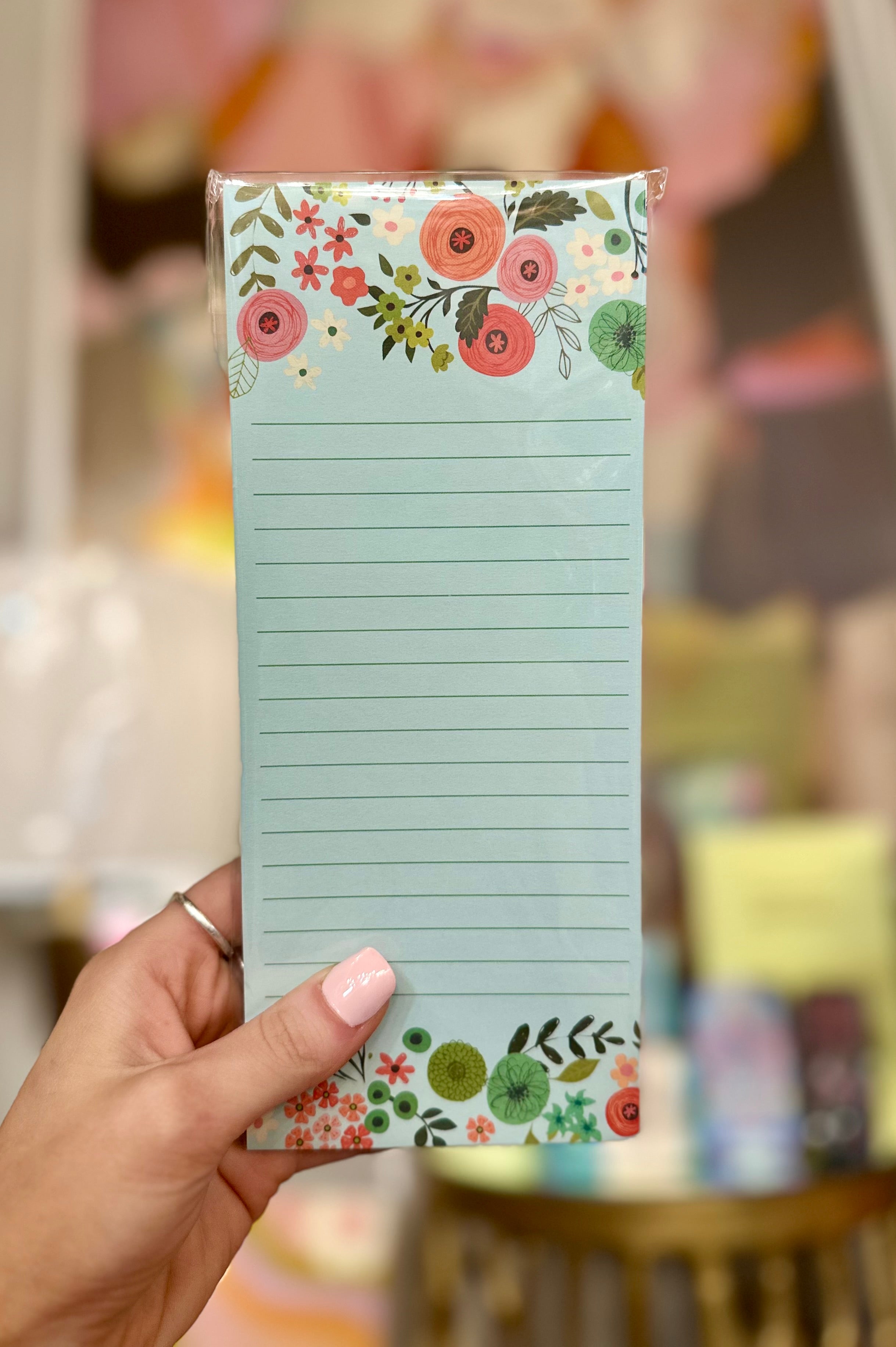 Floral Notepad