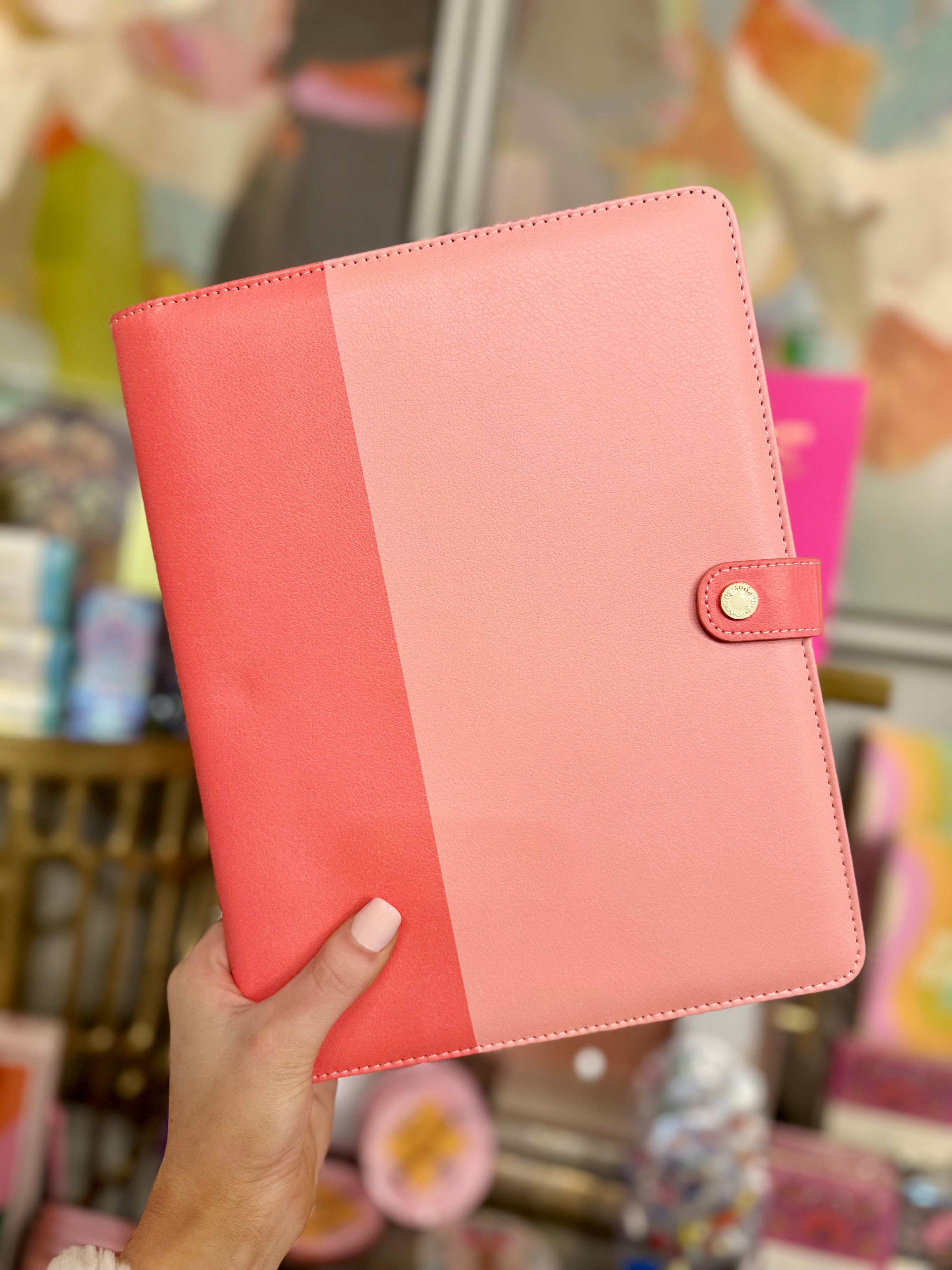 Peach Folio Notepad