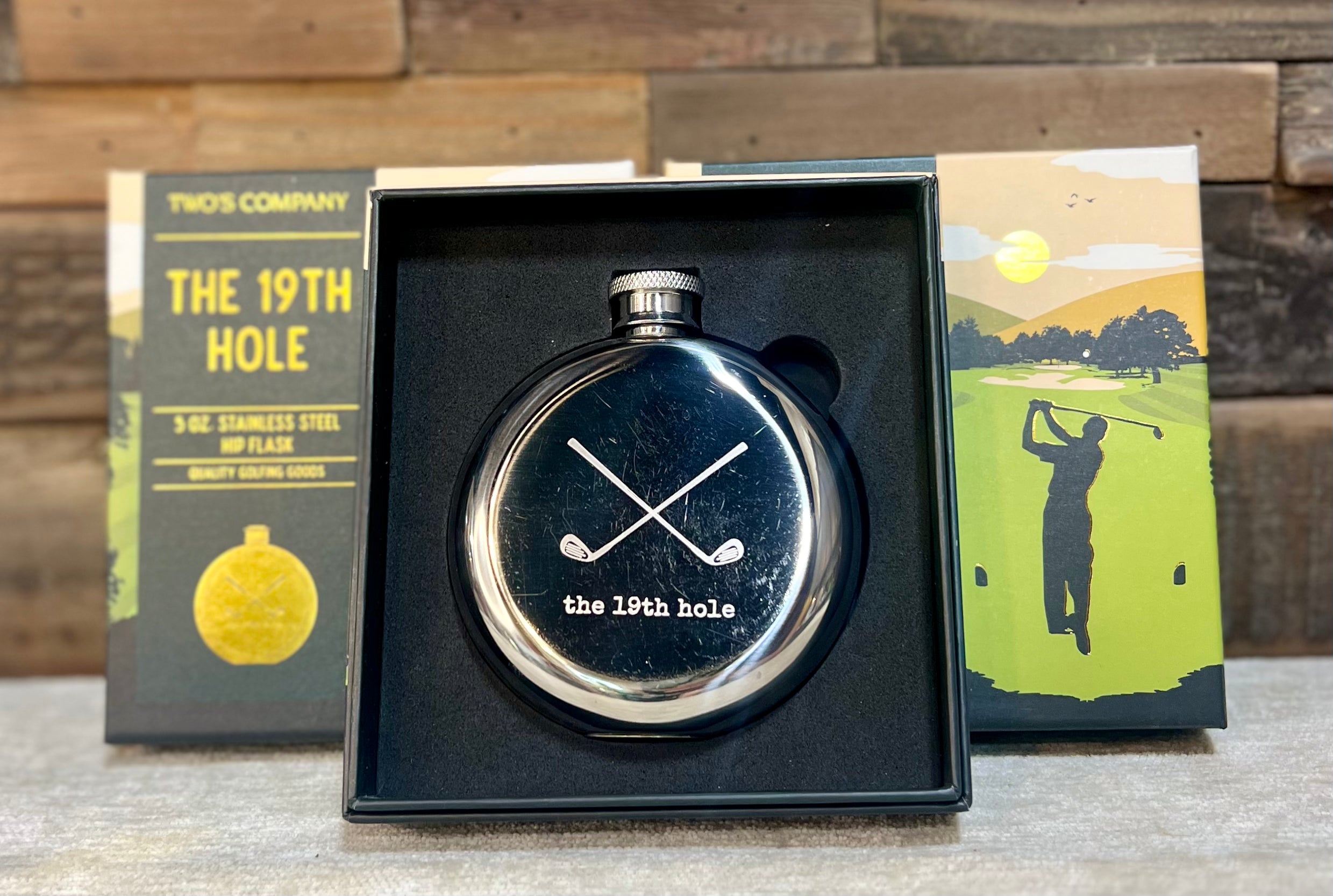 Golf Stainless Steel Hip Flask