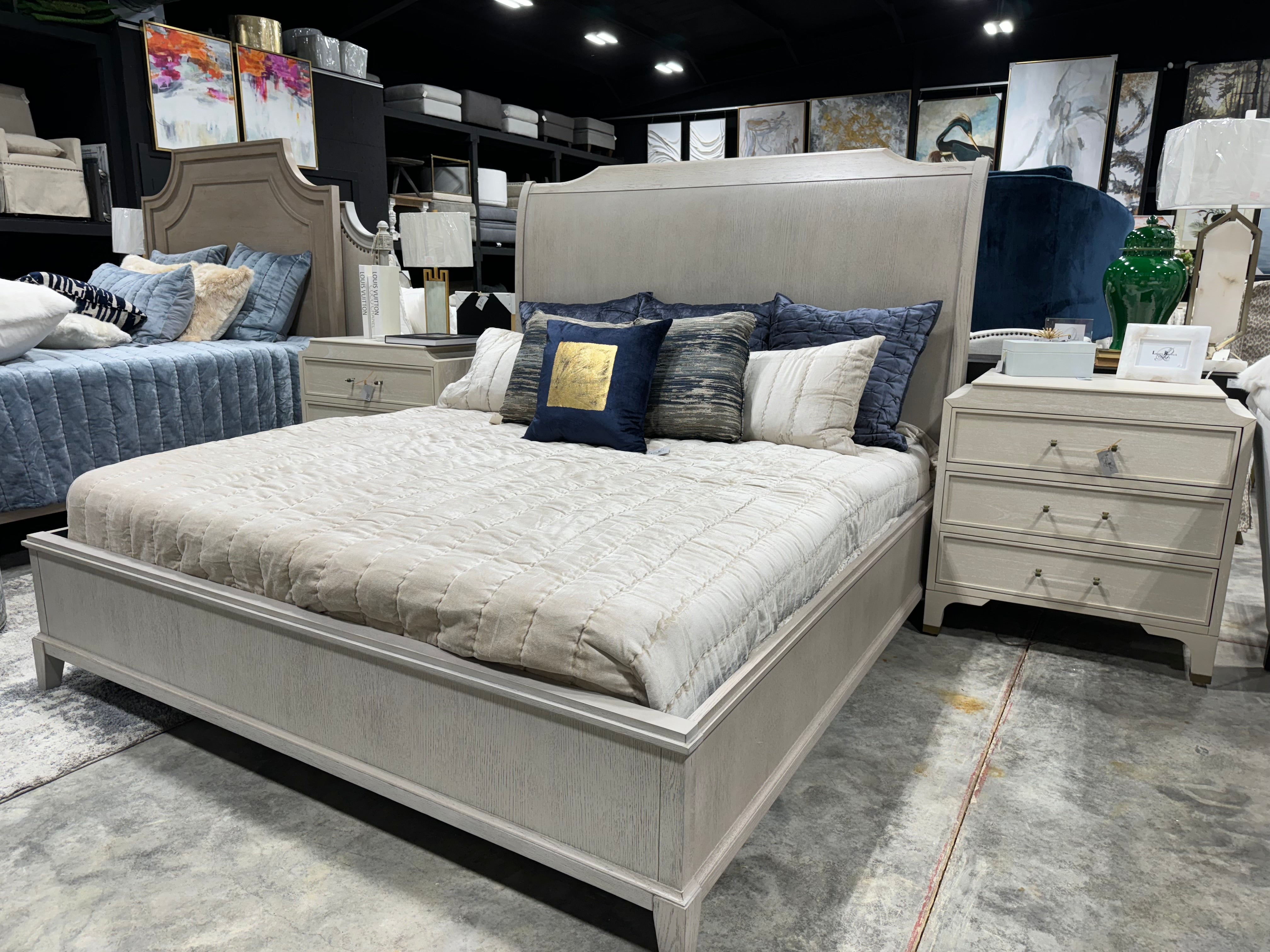Universal King Wood Bed