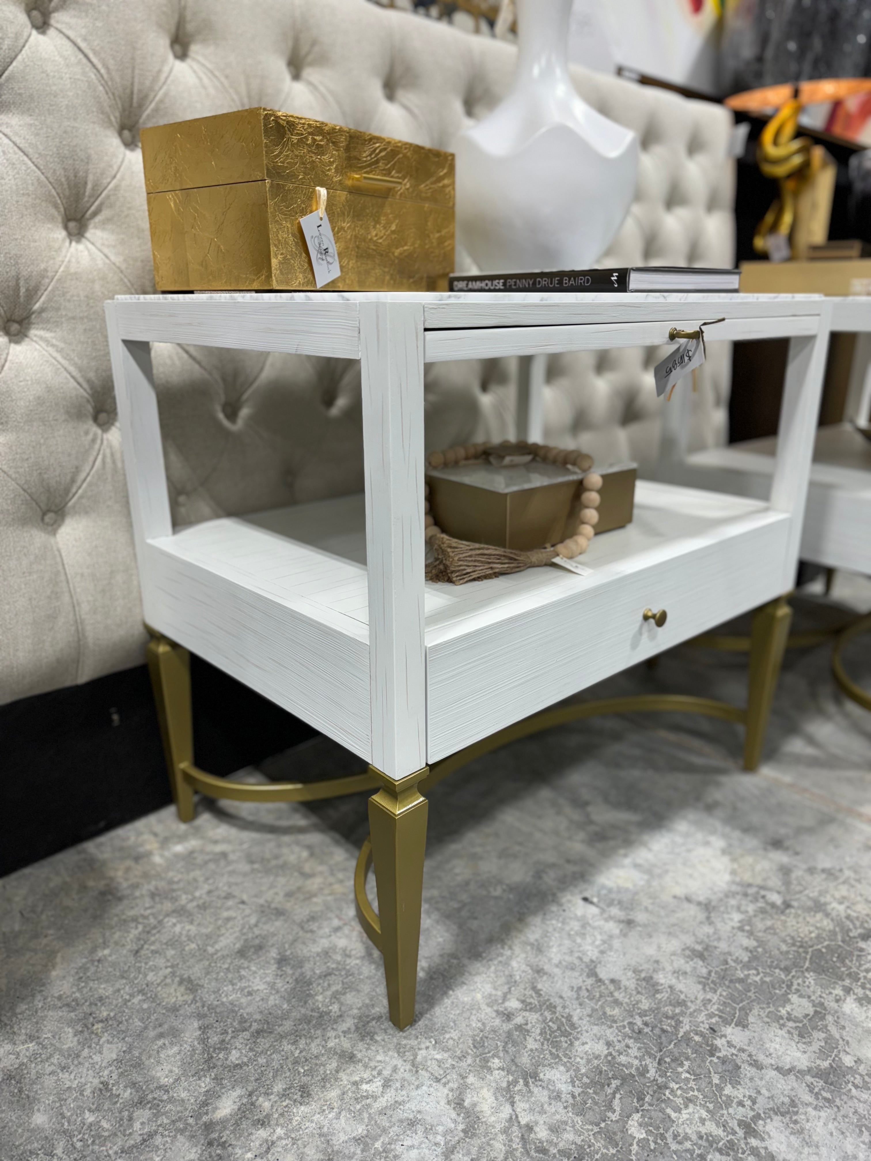Fairfield Wood Side Table / Nightstand