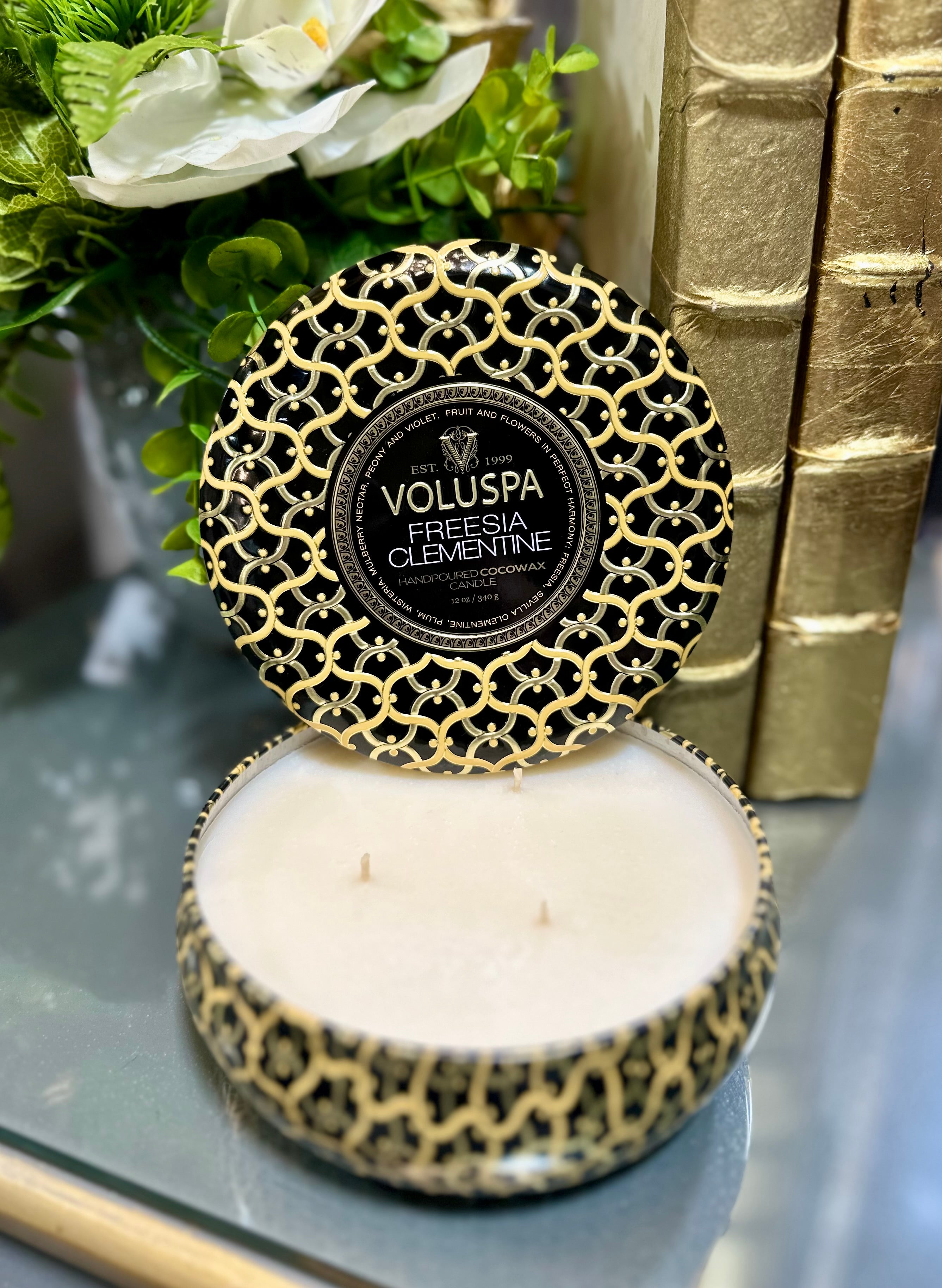 Freesia Clementine candle