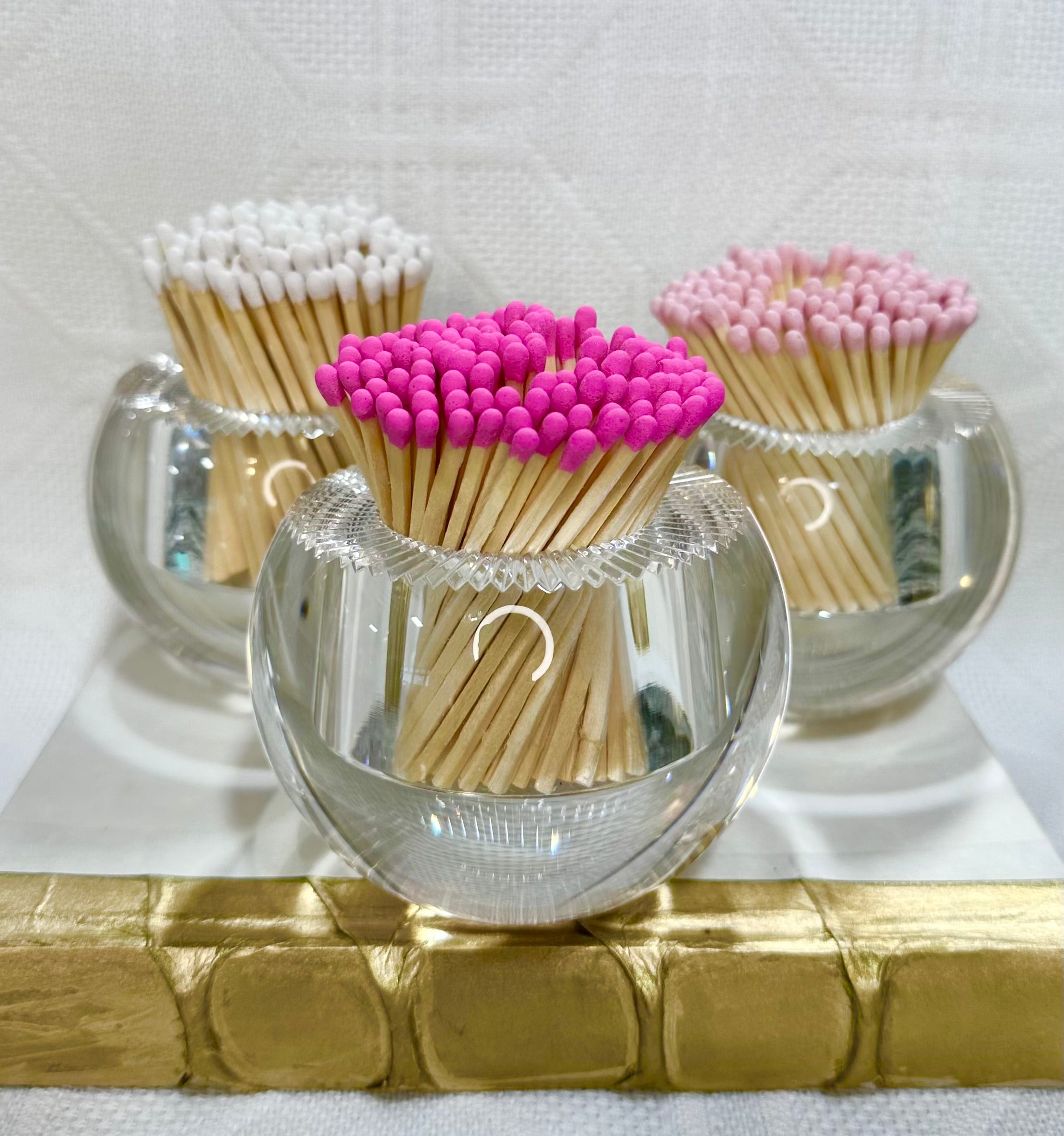 Tart by Taylor Matches with Acrylic Holder