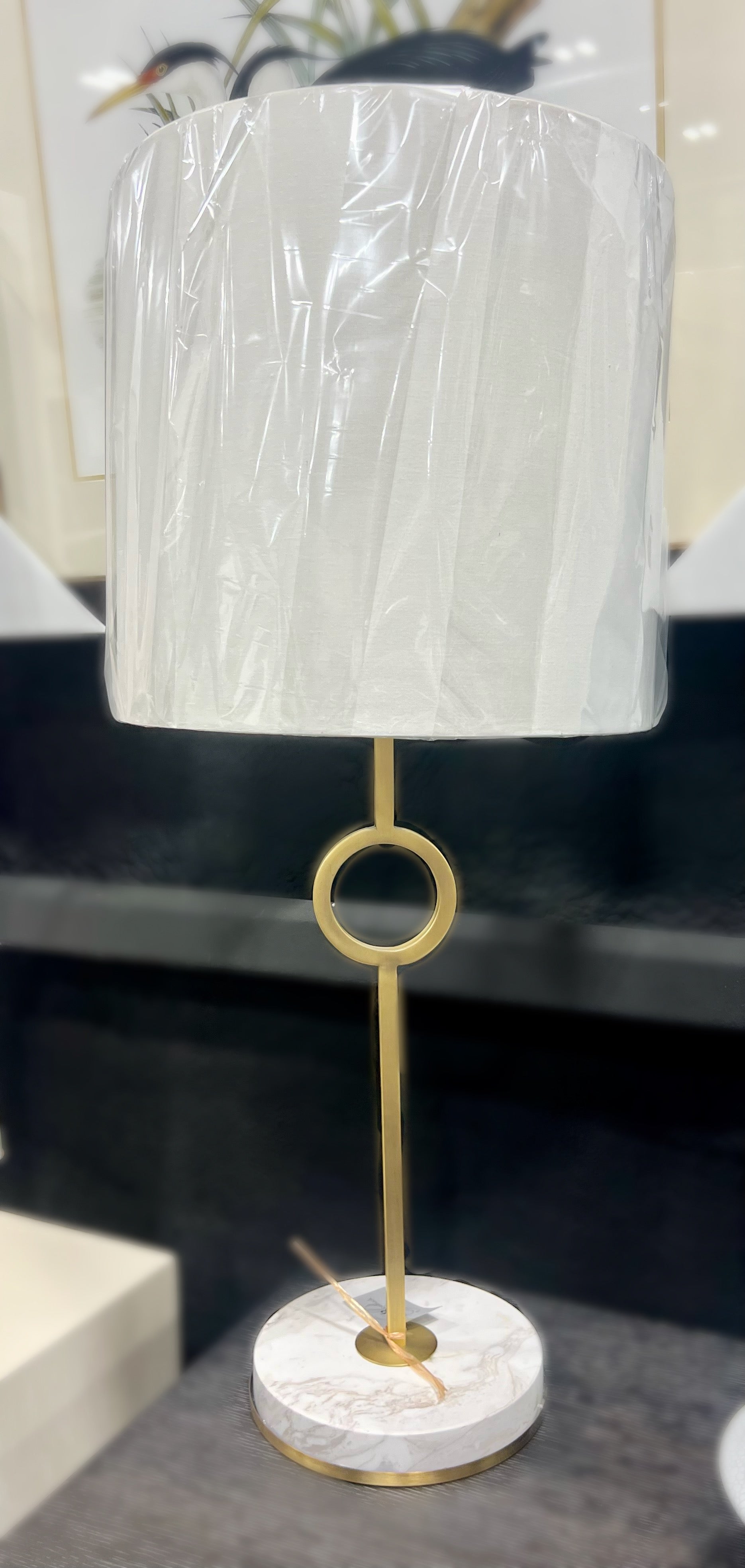 Slim Gold Table Lamp