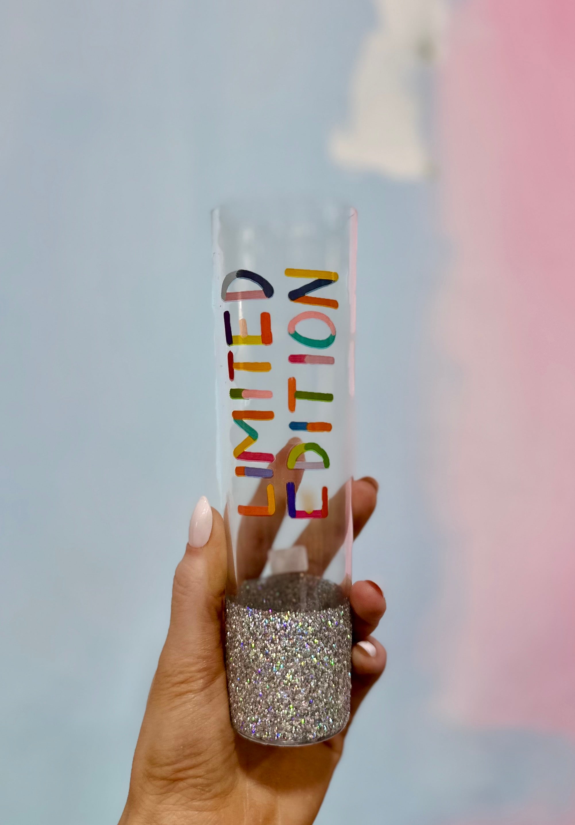 Limited Edition champagne glass