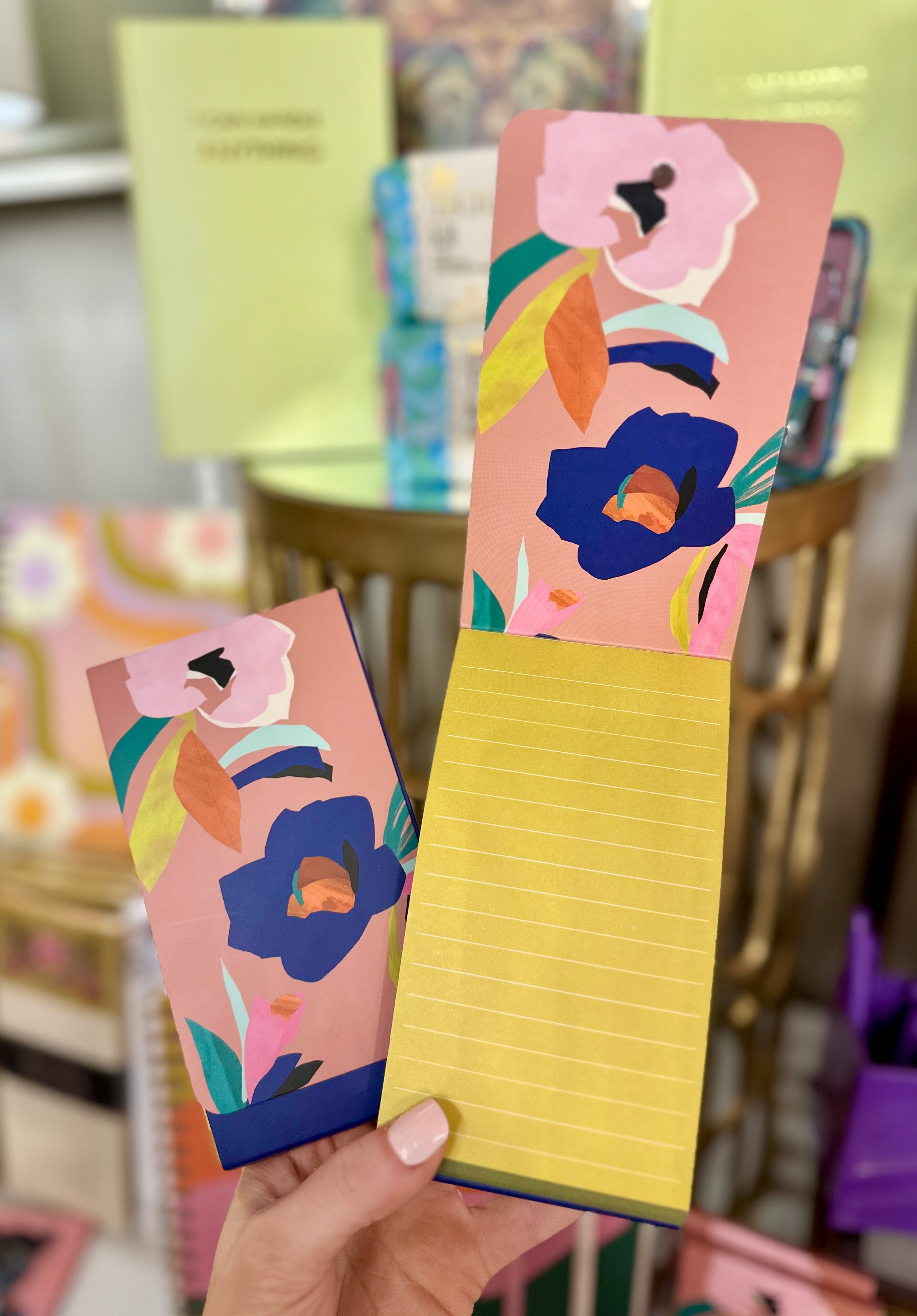 Floral notepad