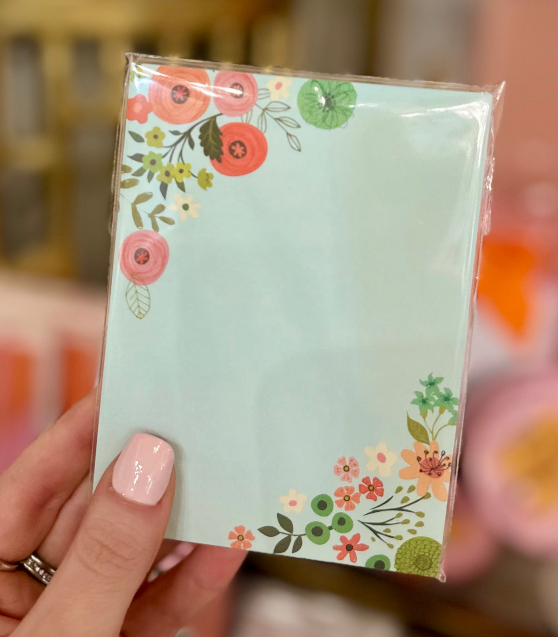 Small Floral notepad
