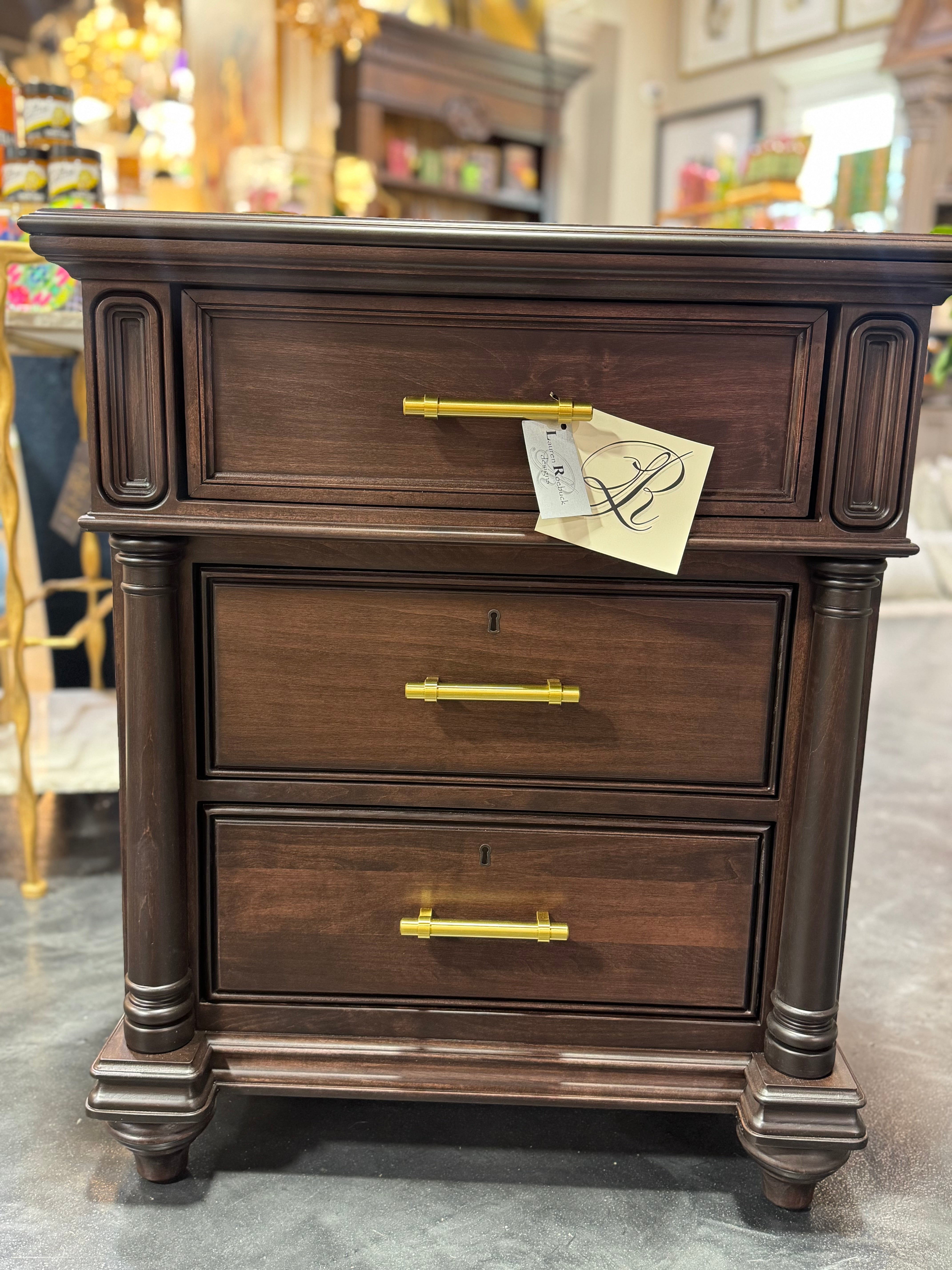 Yutzy Solid Wood Nightstand