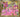 Colorful Flower Abstract Artwork with Thick Gold Frame