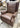 King Hickory Brown Leather Recliner