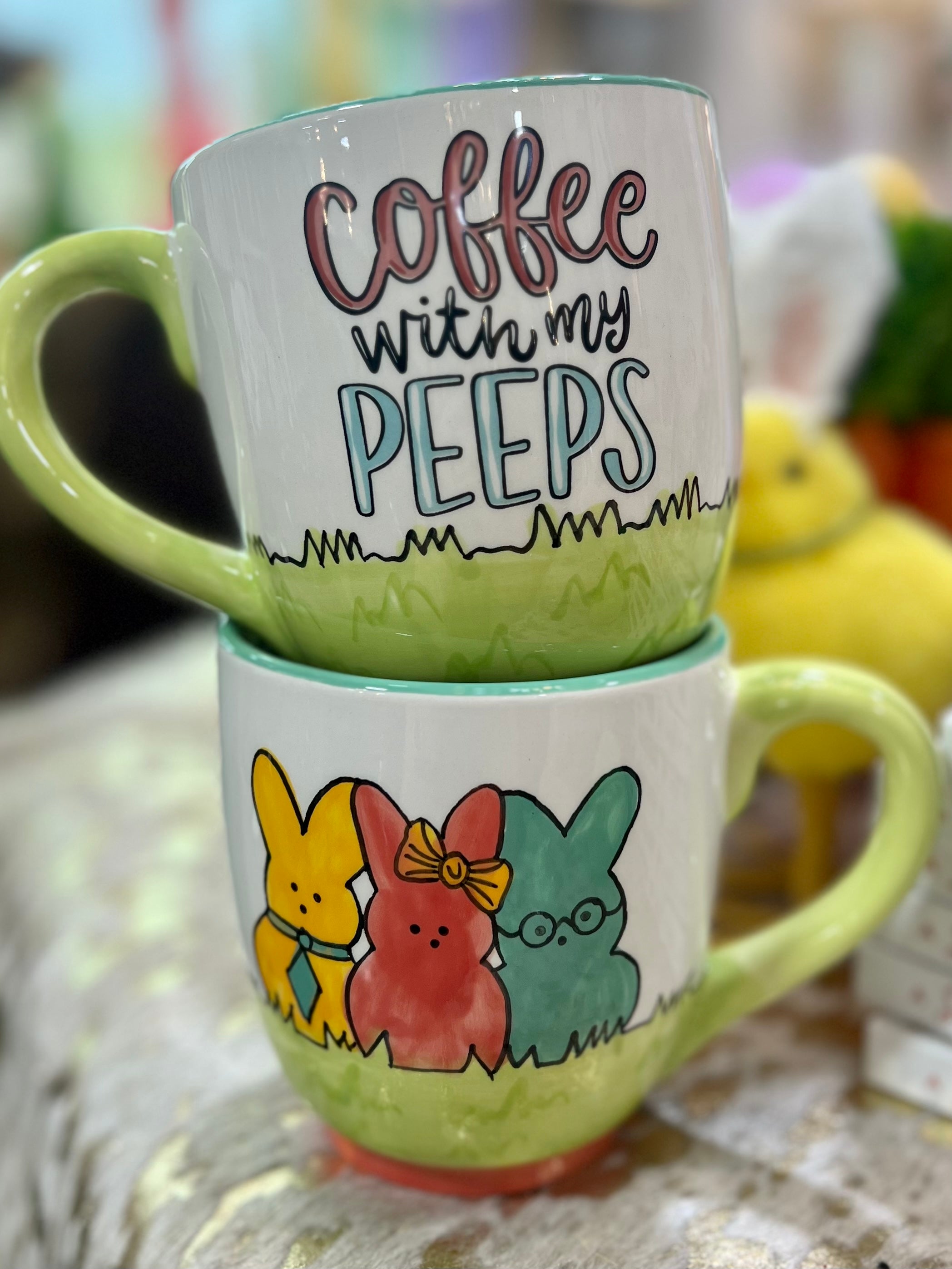 Coffee with my Peeps Glory Haus Mug