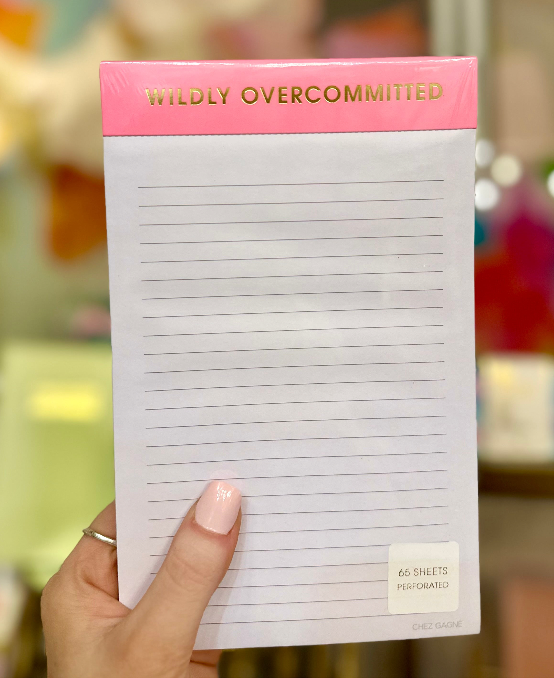 Neon Pink Notepad