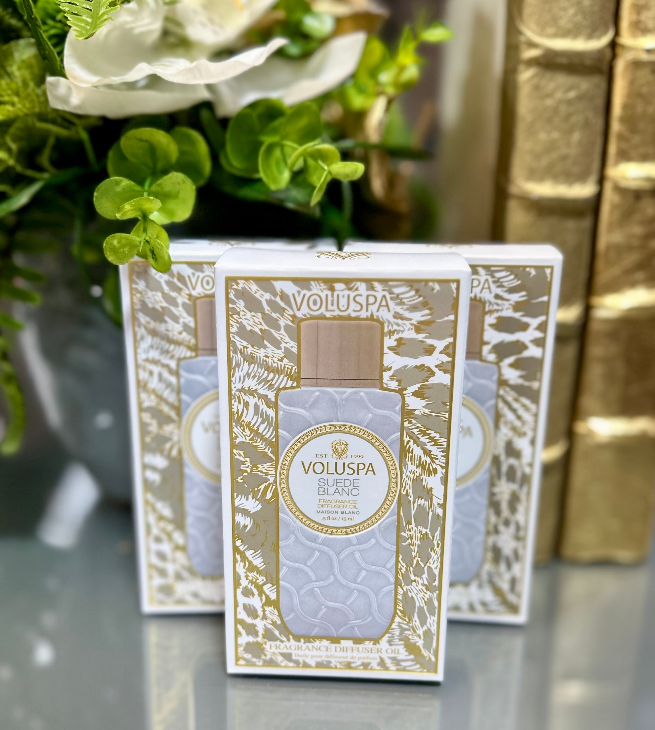 Suede Blanc diffuser oil