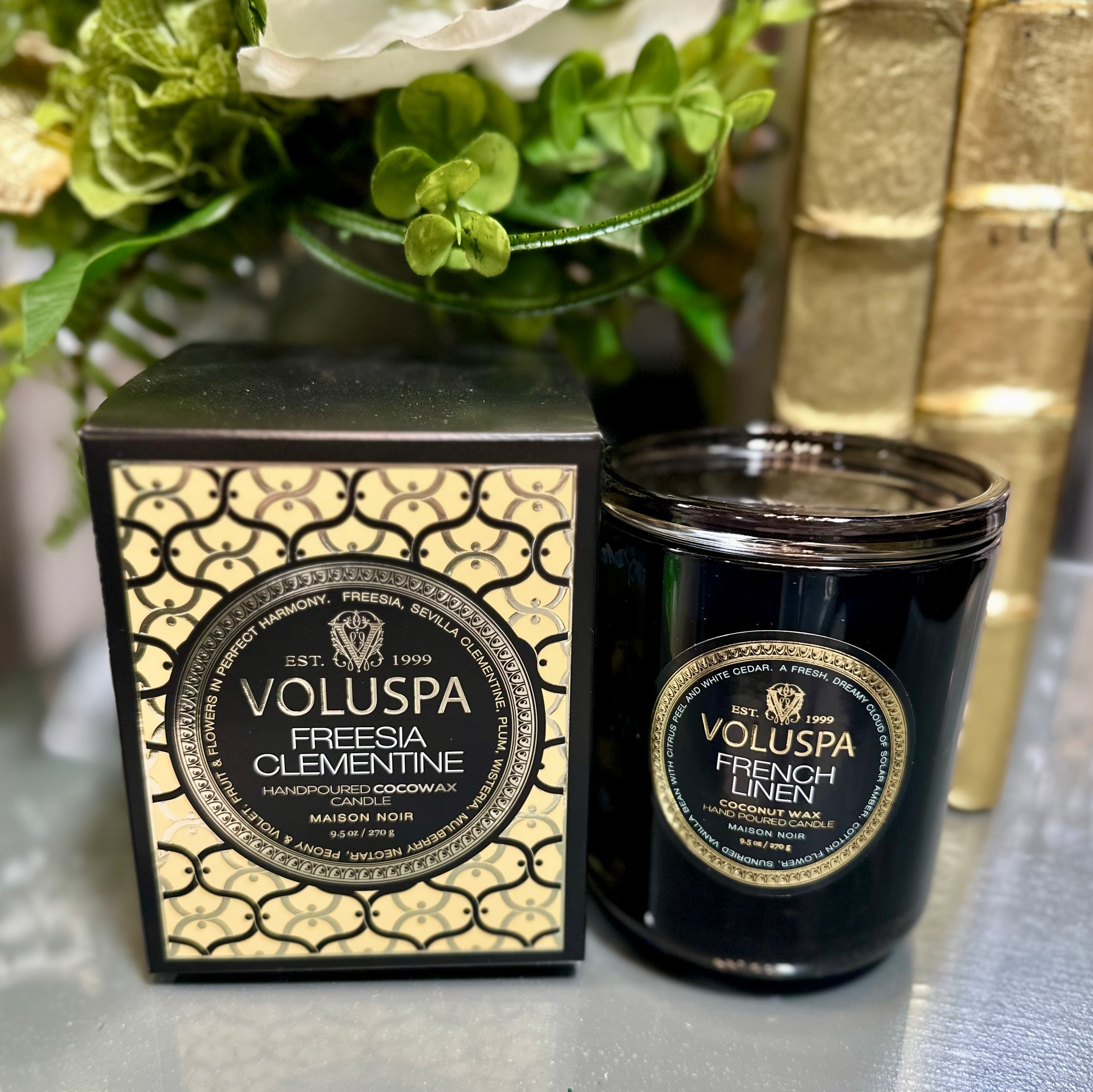 Freesia Clementine candle
