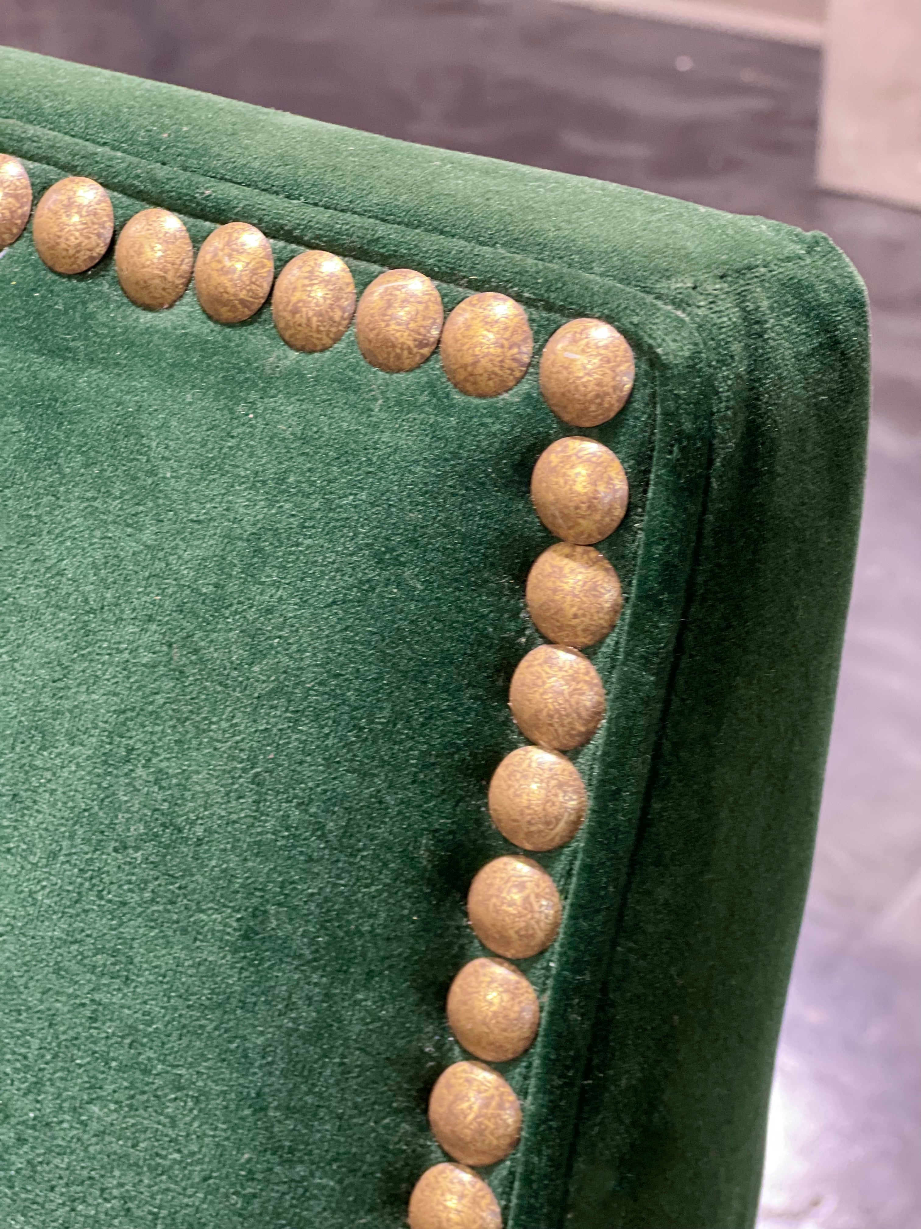 Kelly green Craftmaster sofa